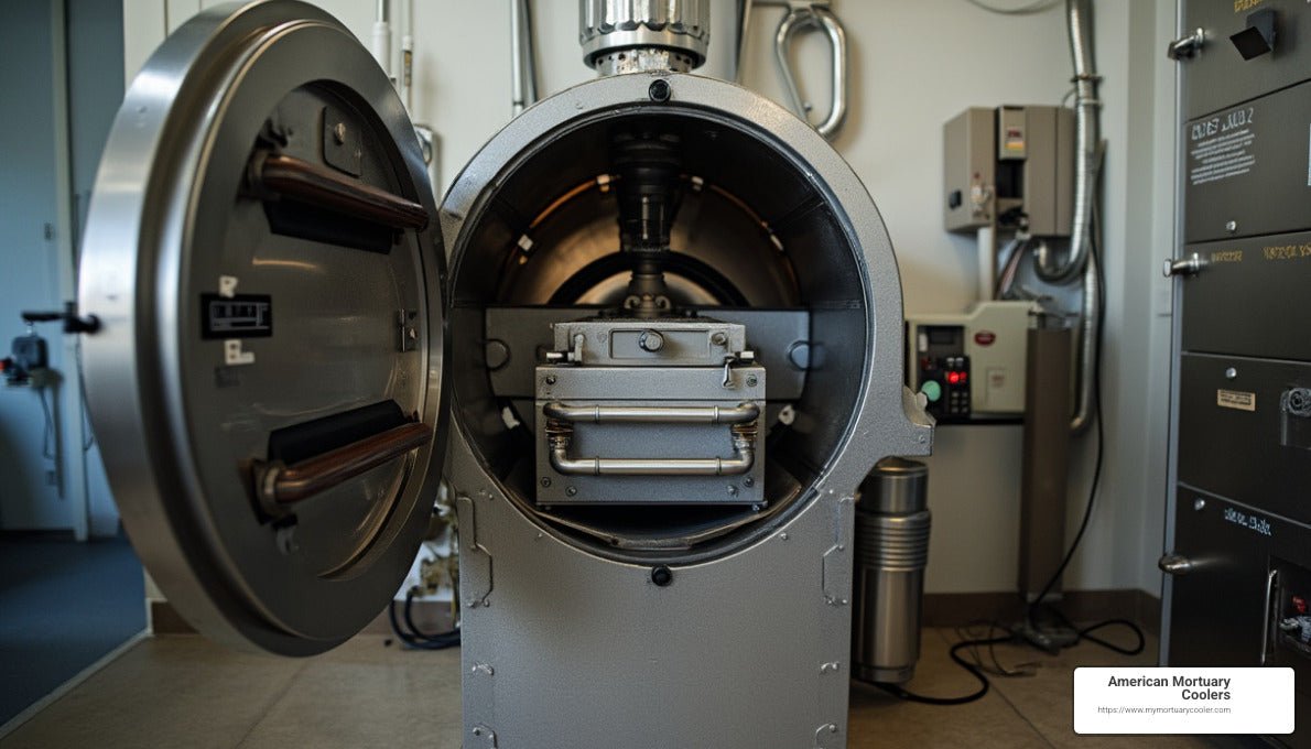 Cremation Equipment 101: Tools of the Trade - American Mortuary Coolers & Equipments Cremation Equipment 101: Tools of the Trade - American Mortuary Coolers & Equipments